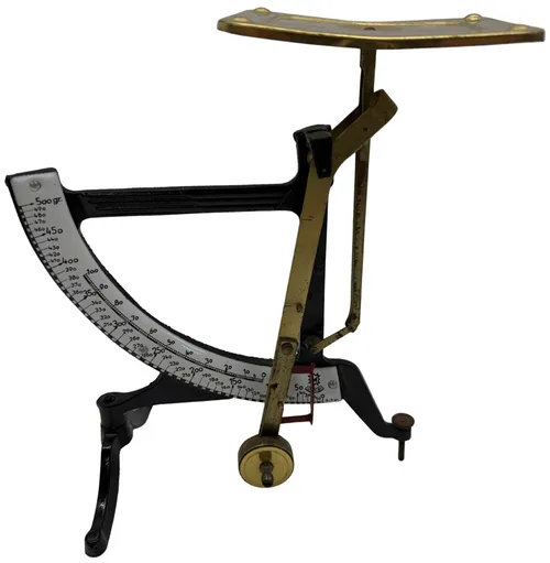 Antique Black & Brass Scale