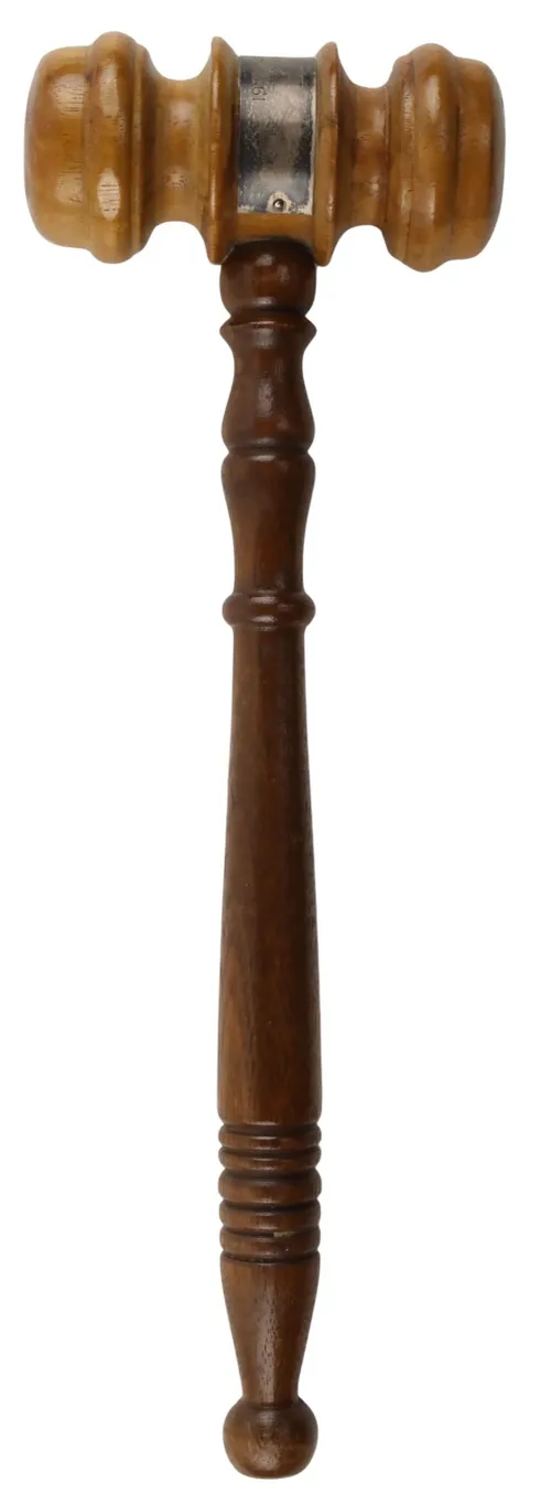 Wood Gavel - G
