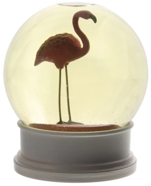 Flamingo Snowglobe