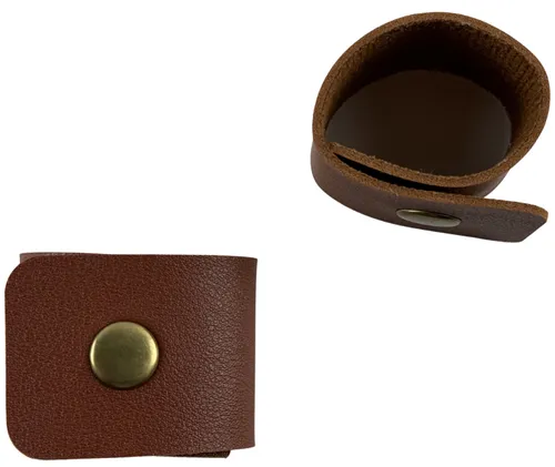 Brown Leather Napkin Ring