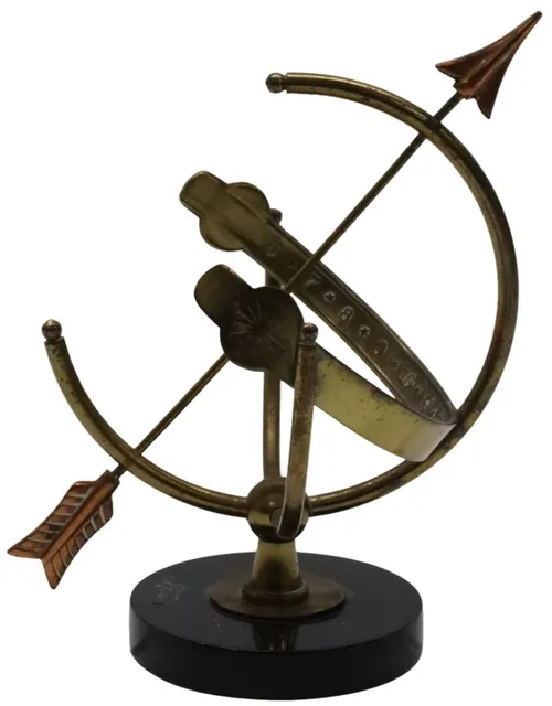 Brass Armillary Sundial