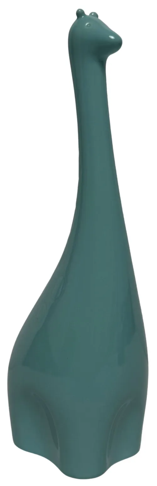 Green Giraffe Ceramic Bank