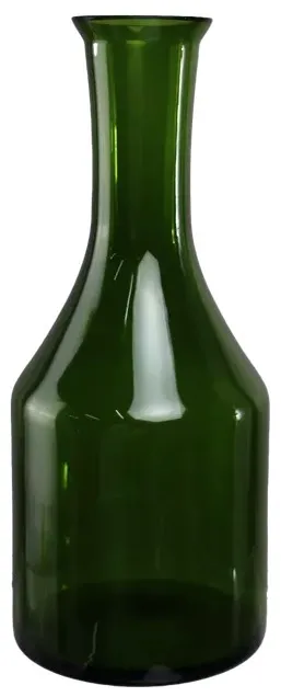Forest Green Glass Vase