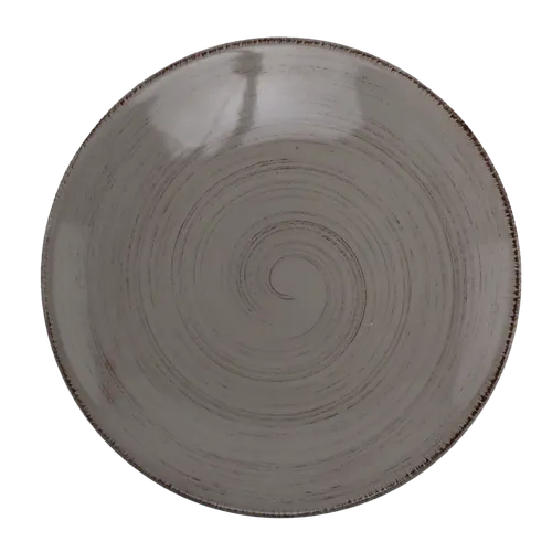 Beige Birch Swirl Dinner Plate