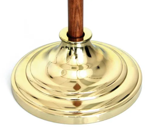 Gold Flag Pole Base