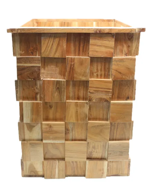 Wood Blocks Planter Box
