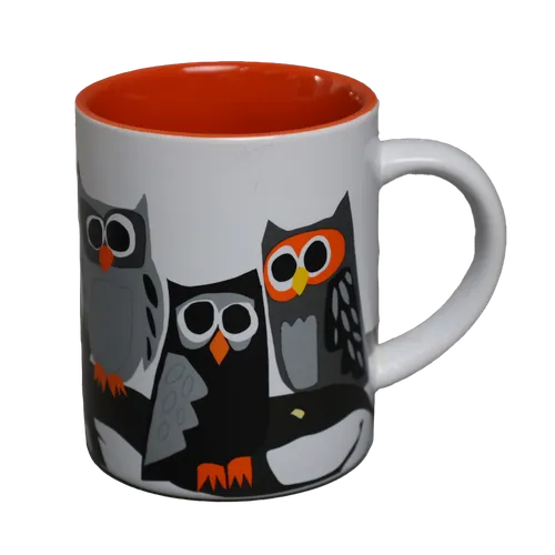 Three Owl Coffee Mug