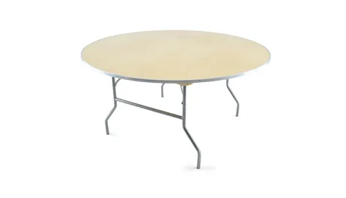 Birchwood Round Table 60' w/ foldable legs