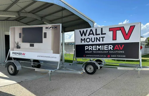 Mobile billboard trailer