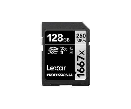 128GB 1667x UHS-II SDXC