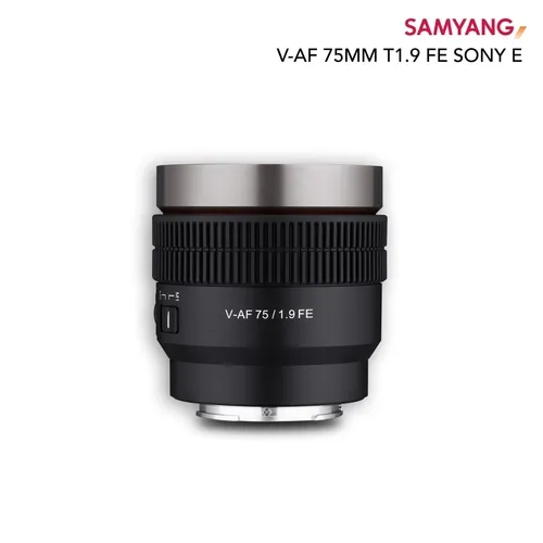 Samyang V-AF 75mm T1.9 FE