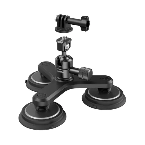 SmallRig Triple Magnetic Suction Cup Mounting Support Kit