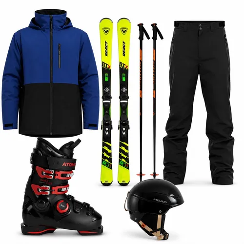 Package Adult Elite Skis, Boots, Poles, Jacket and Pants (ASE5)