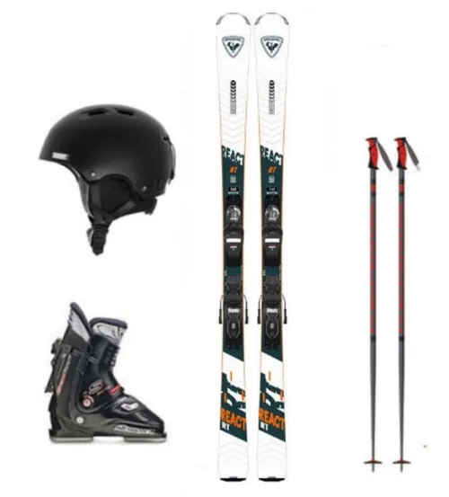 Adult Standard Skis, Boots and Poles (ASS2)