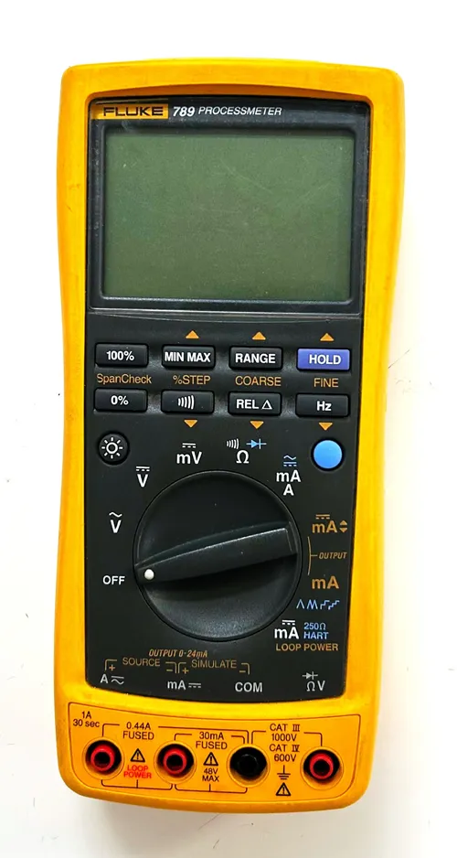 Instrumentation Option - Fluke 789 Process Meter (14-day minimum rental)