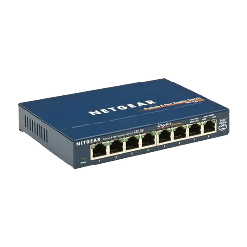 NETGEAR GS108v4 8 PORTS GIGABIT ETHERNET SWITCH 