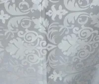 Tablecloth - Light Silver Demask 