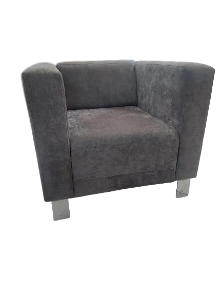 Couch - Grey Single Seater 
