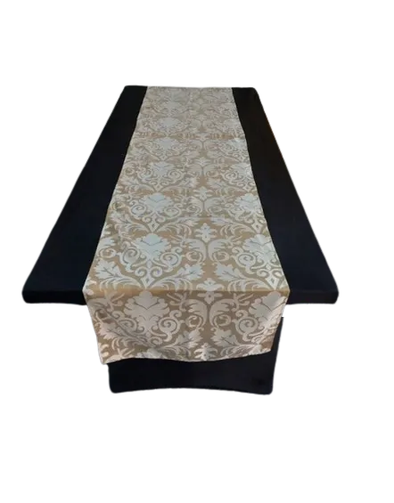 Table Runners - Cream Demask 