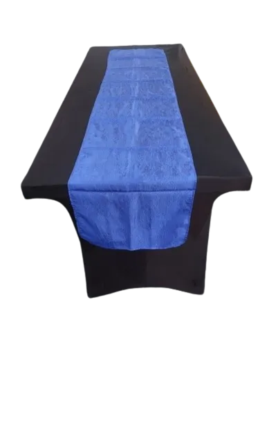 Table Runners - Royal Blue Taffeta