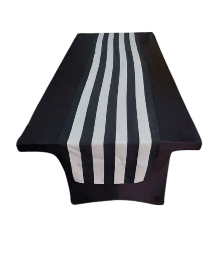 Table Runner - Black and White 