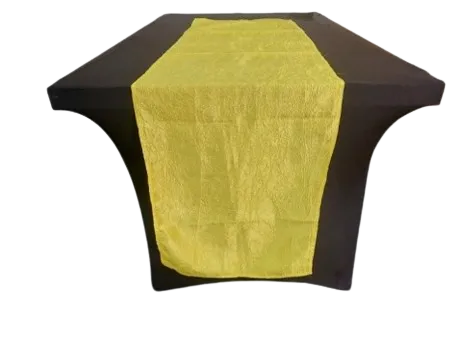 Table Runner - Yellow Taffeta 