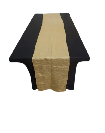 Table Runners - Gold Taffeta 