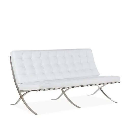 Barcelona - Double Seater White