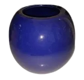 Ceramic Ball Vases - Navy