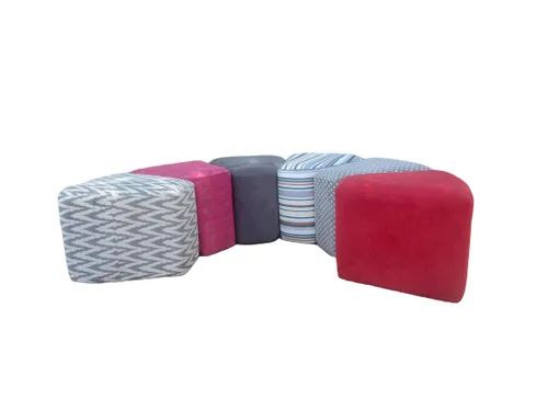 Triangle Ottoman/Pouf