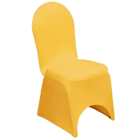 Chair Cover - Mustard Yellow Lycra