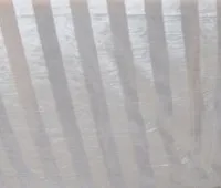 Tablecloth - Cream Stripe Organza