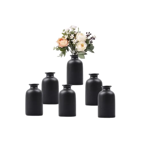 Bud Vase - Matte Black
