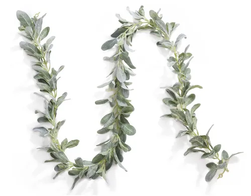 6ft Lambs Ear Garland