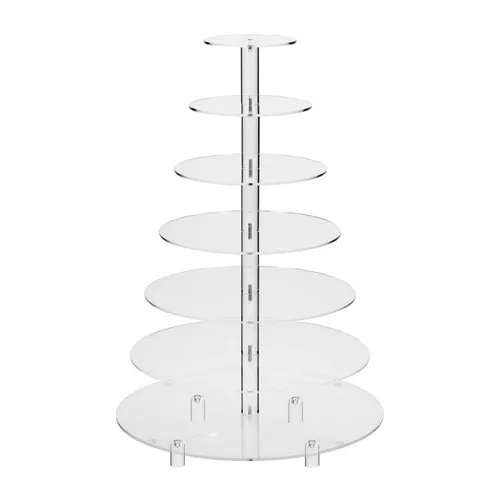 Food Display - Acrylic 7 Tier
