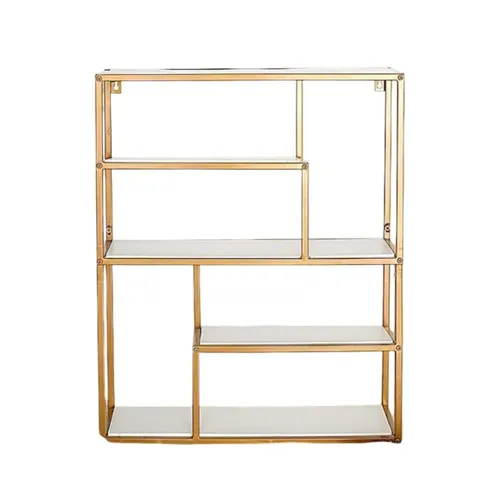 Food Display - Gold Modern Shelf