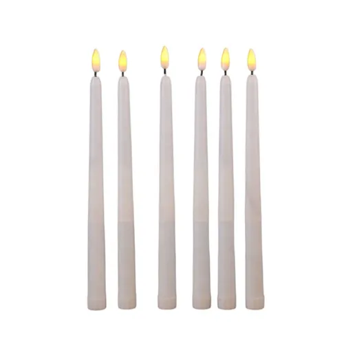 LED - White Taper Candle 11