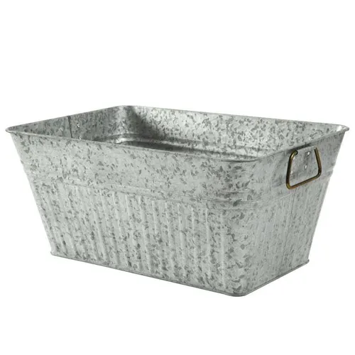 Galvanized Square Tub