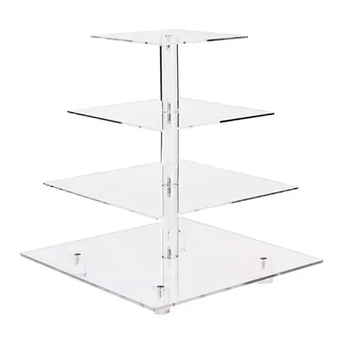 Food Display - Acrylic 4 Tier
