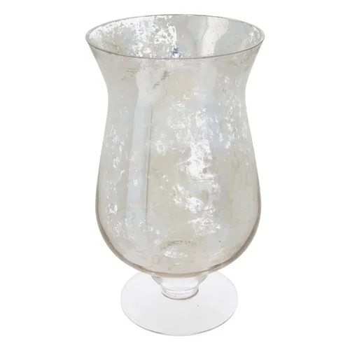 Vase - Mercury Glass Pedestal