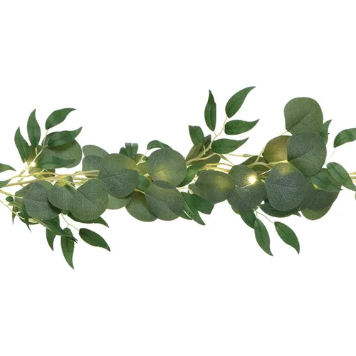 6ft Italian Ruscus w/ Eucalyptus Garland