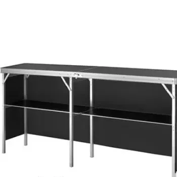 77 in. Folding Portable Bar