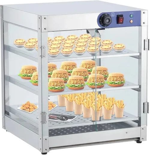 Commercial Food Warmer Display Cabinet