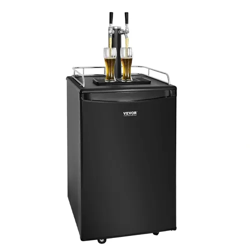 Beer Kegerator - Dual Tap Dispenser