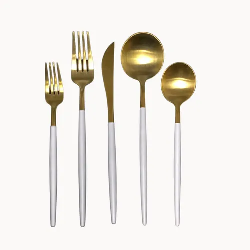 Carmenta White Cutlery