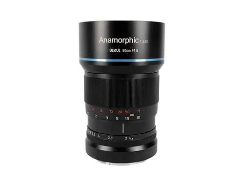 Объектив Sirui 50mm f/1.8 Anamorphic 1.33x (Sony E)