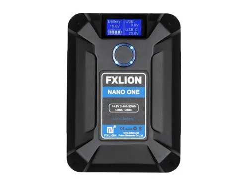 Аккумулятор V-Mount Fxlion NANO ONE Ultra-Compact V-Mount (14.8V 50Wh)