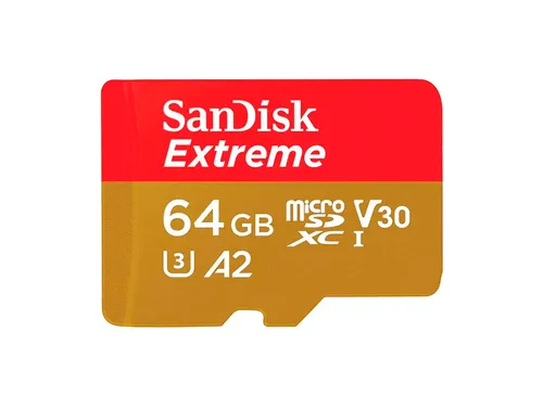 Карта памяти SanDisk Extreme microSDXC UHS-I V30 (64, 128, 256)