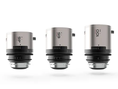 Комплект объективов BLAZAR Remus 45mm, 65mm, 100mm T2.0 Full-Frame 1.5x Anamorphic (PL Mount, Blue Flare)