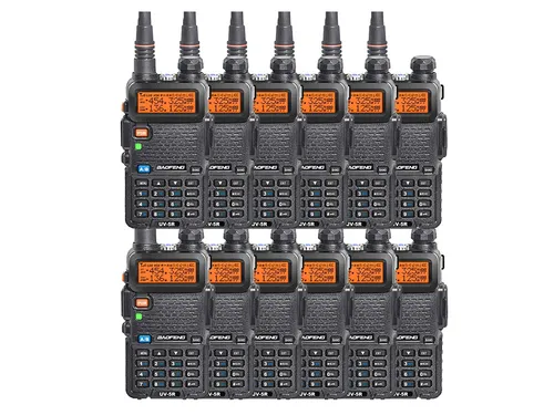 Комплект Раций Baofeng UV-5R (12 шт.)